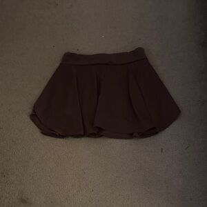 SHEIN Dark Brown Athletic Shorts